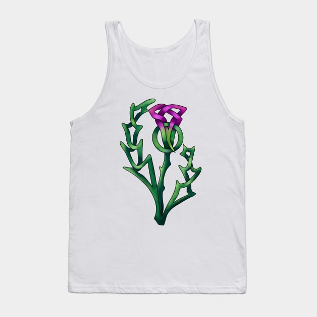 Thistle Tank Top by KnotYourWorld4